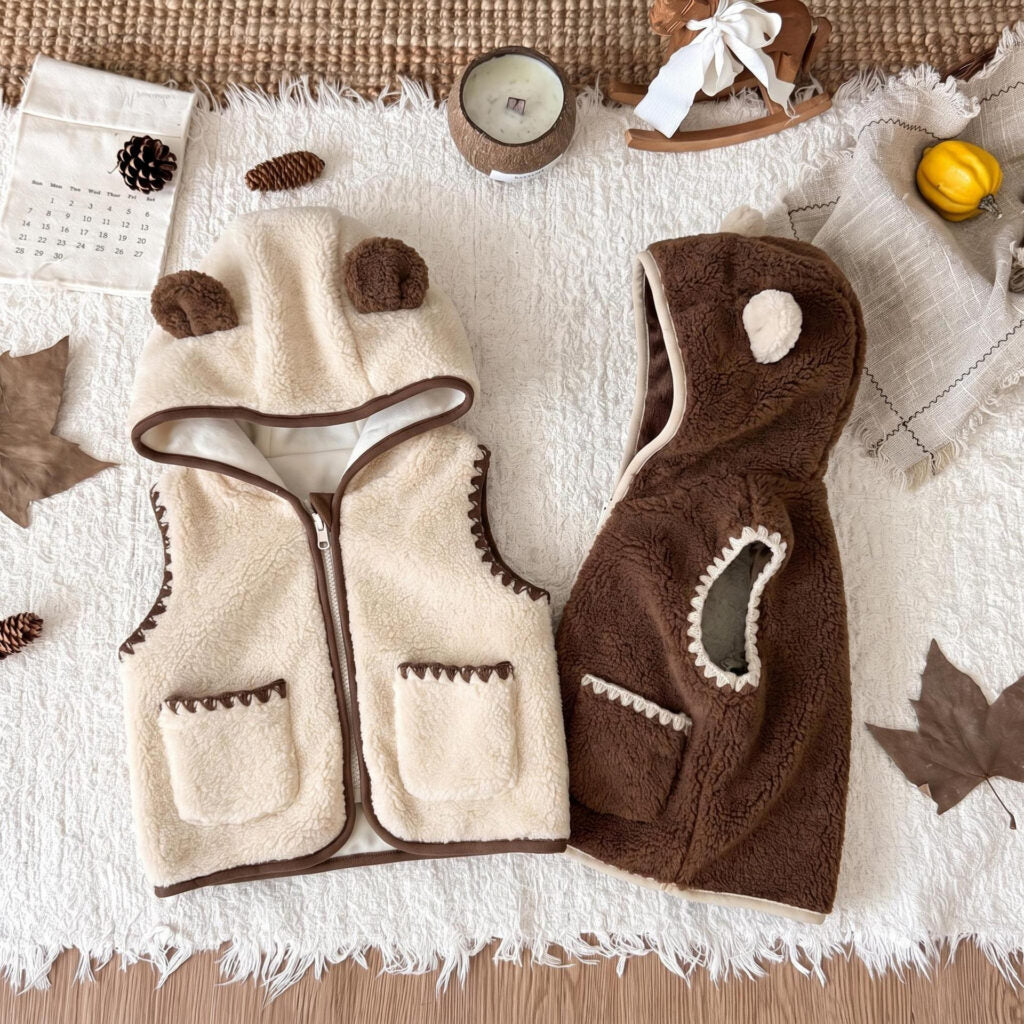Cozy Bear Sherpa Vest