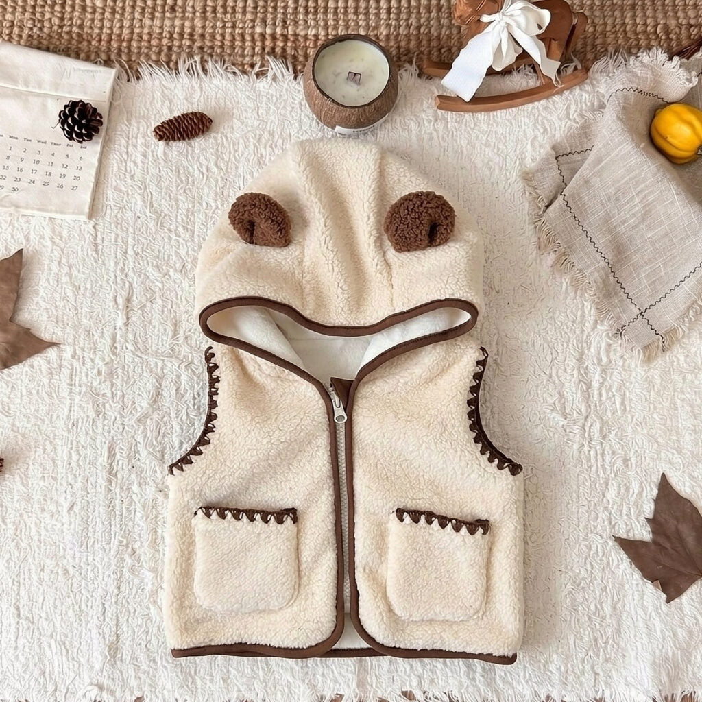 Cozy Bear Sherpa Vest