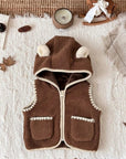 Cozy Bear Sherpa Vest