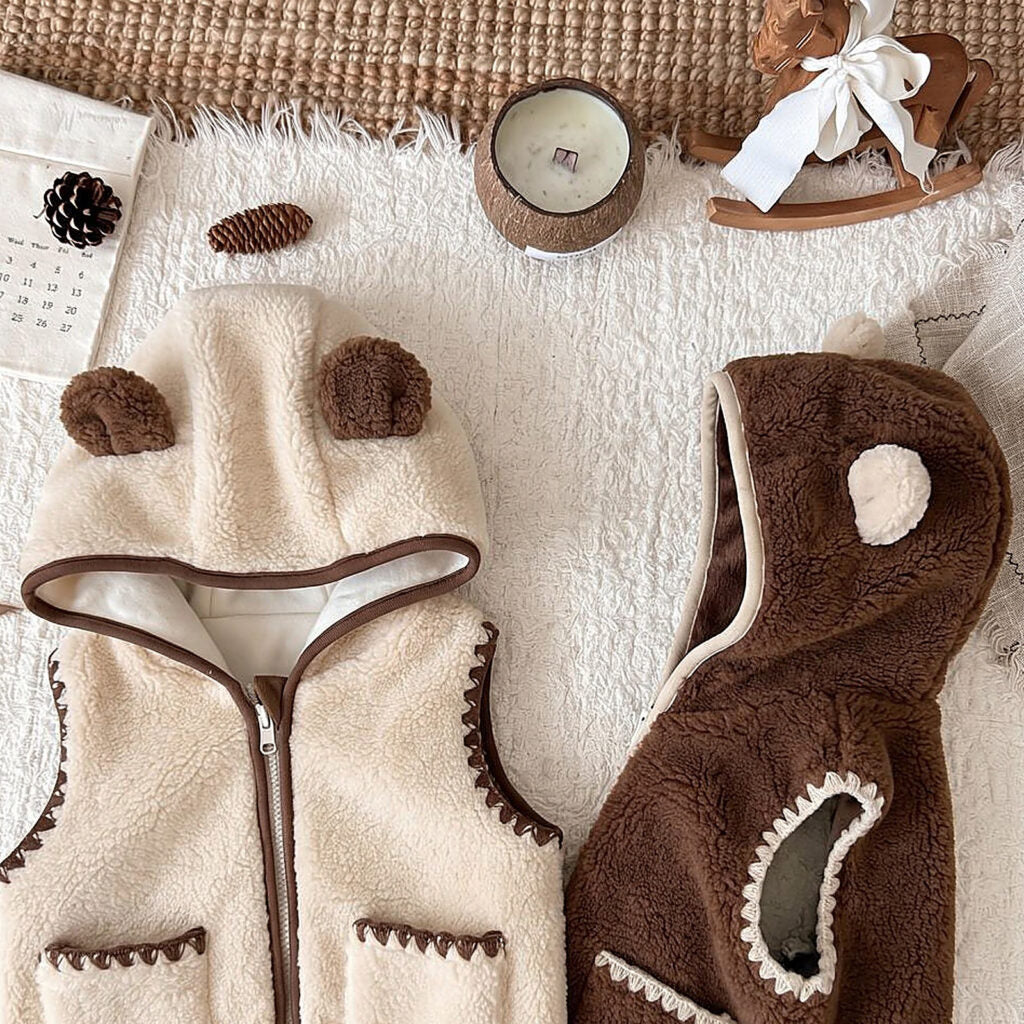Cozy Bear Sherpa Vest