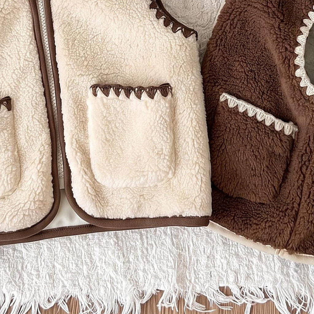 Cozy Bear Sherpa Vest