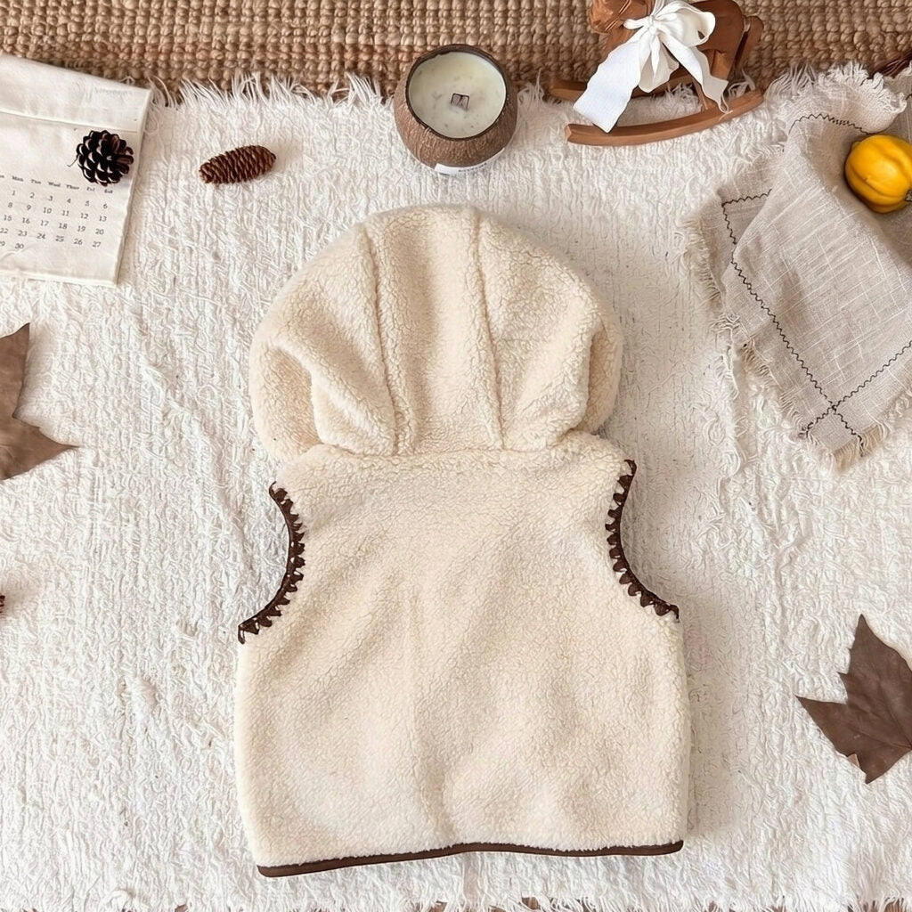Cozy Bear Sherpa Vest