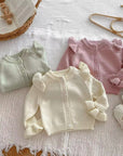 Ruffle Baby Cardigan and Pants Set