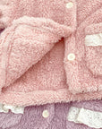 Cozy Lace Trim 2-Piece Set