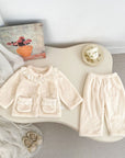 Cozy Lace Trim 2-Piece Set