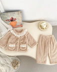 Cozy Lace Trim 2-Piece Set