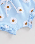 3pcs Daisy Shorts Set