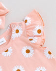 3pcs Daisy Shorts Set