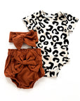 3pcs Bow Bloomer Set