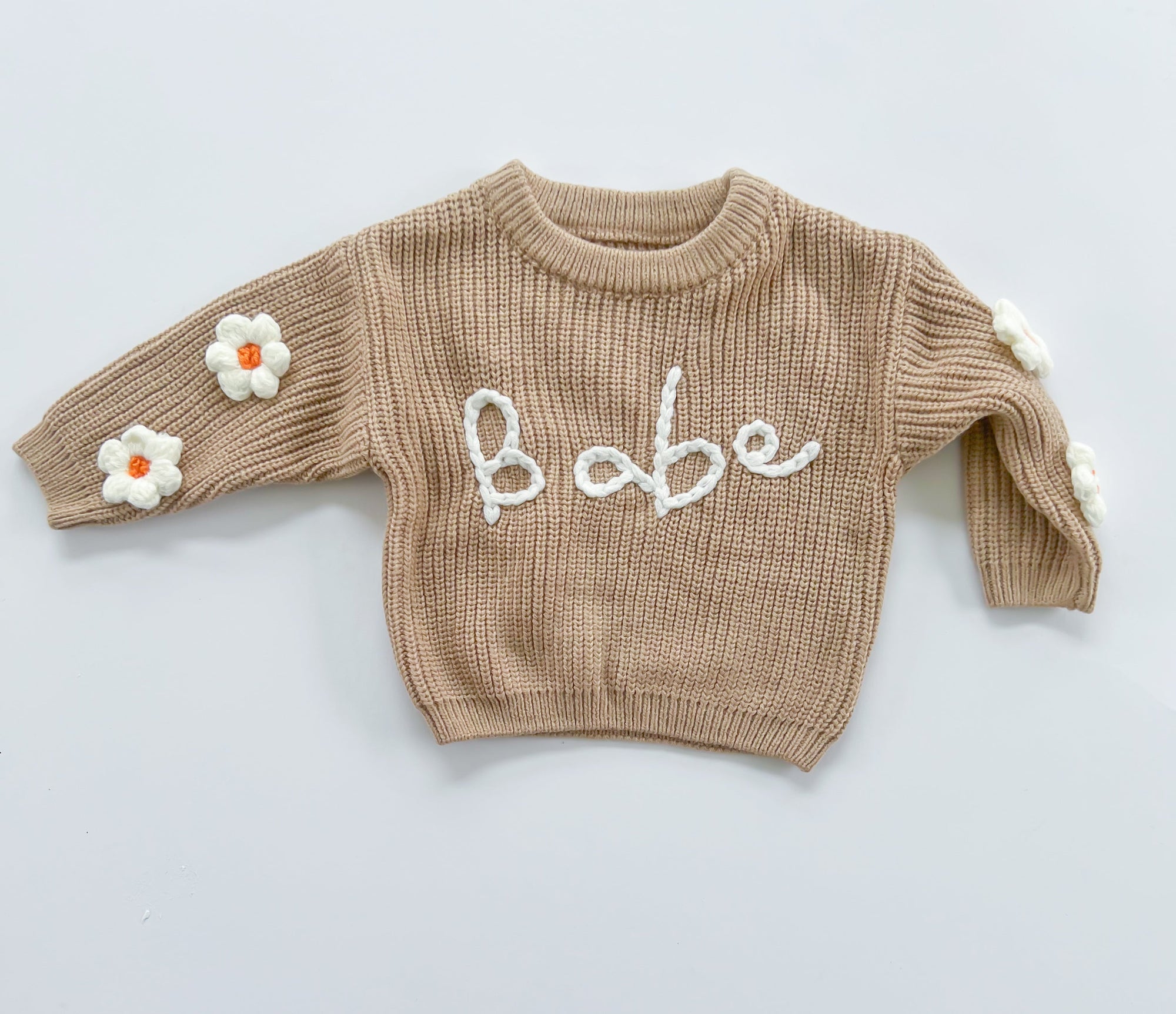 Embroidered Knit Sweater