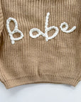 Embroidered Knit Sweater