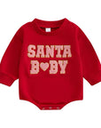 Santa Baby Romper