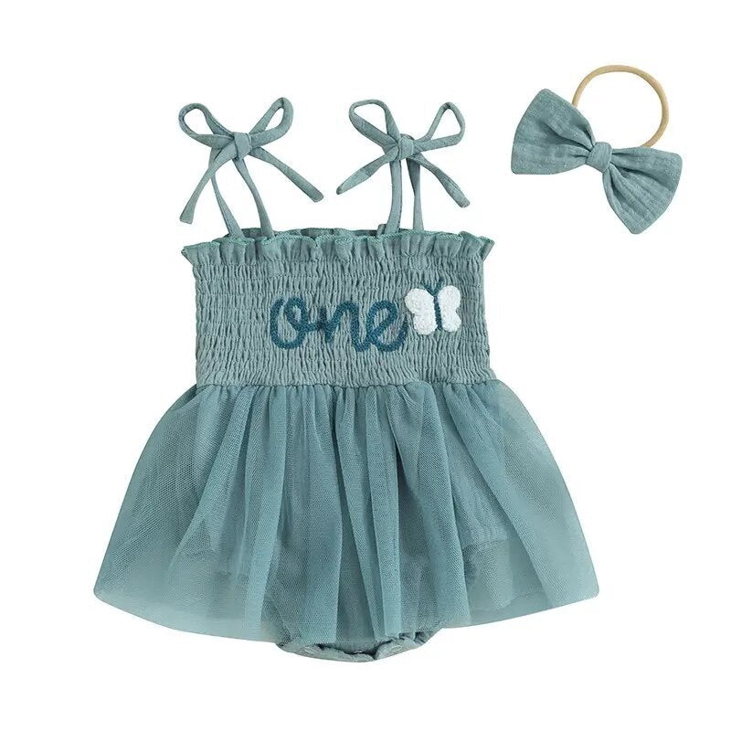 “One” Tutu Romper