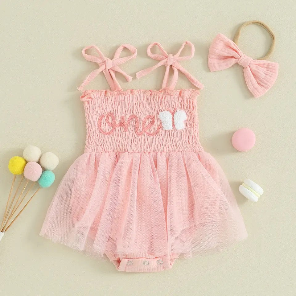 “One” Tutu Romper