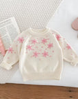 Blush Blossom Knit Sweater