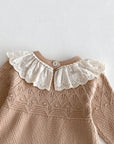 Maple Lace Knit Romper