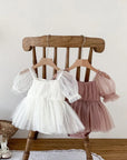 Bow Lace Tutu Dress