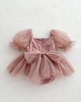 Bow Lace Tutu Dress