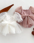 Bow Lace Tutu Dress