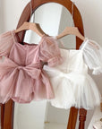 Bow Lace Tutu Dress