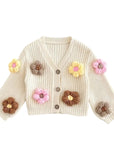 Cozy Bloom knit Cardigan