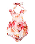 2pcs Floral  Romper