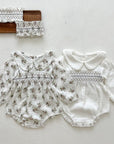 Blossom Smocked Romper Set