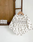 Blossom Smocked Romper Set