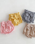 Bow Plaid Bloomers