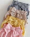 Bow Plaid Bloomers