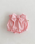 Bow Plaid Bloomers