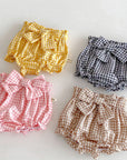 Bow Plaid Bloomers