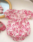 Pink Blossom Delight Romper