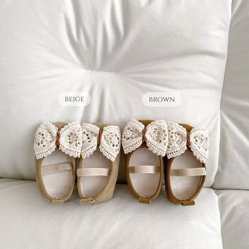 Lace Ribbon Shoes