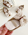 Lace Ribbon Shoes