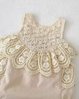 Vintage Lace Angel Romper