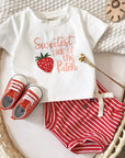 Strawberry Shorts Set