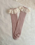 Lace Knee High Socks