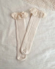 Lace Knee High Socks