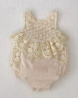 Vintage Lace Angel Romper