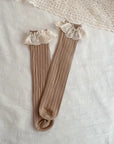 Lace Knee High Socks