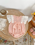 Grace Lace Flutter Romper