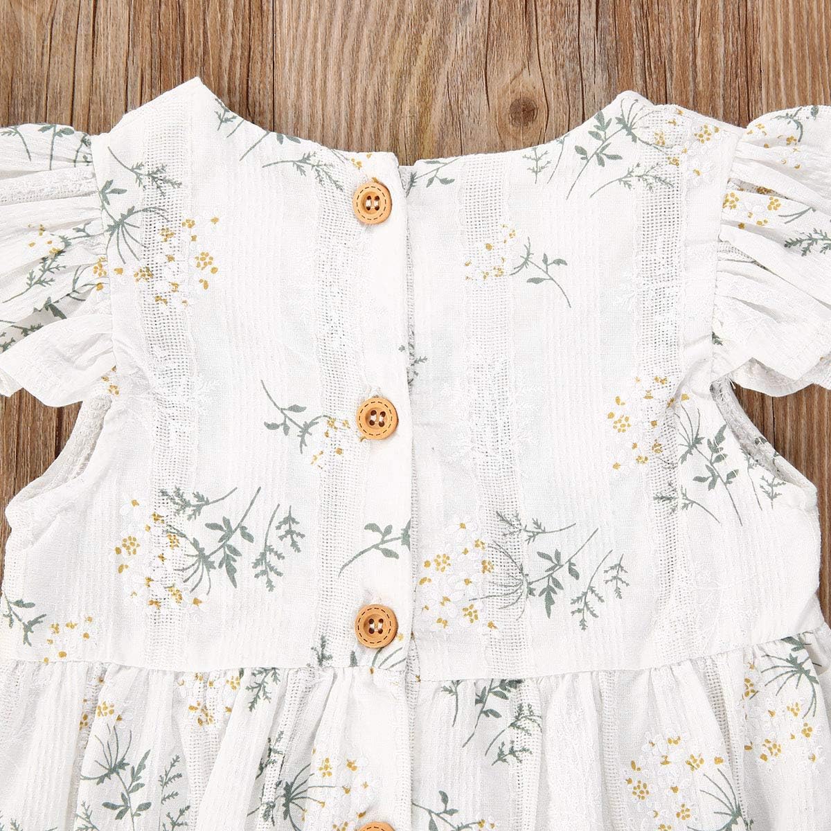 Floral Ruffle Romper