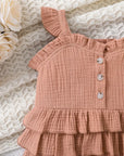 Lizzie Ruffle Romper