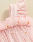 Frill Trim Daisy Tutu Romper