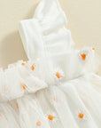 Frill Trim Daisy Tutu Romper