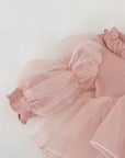 Blush Belle Tulle Romper Dress