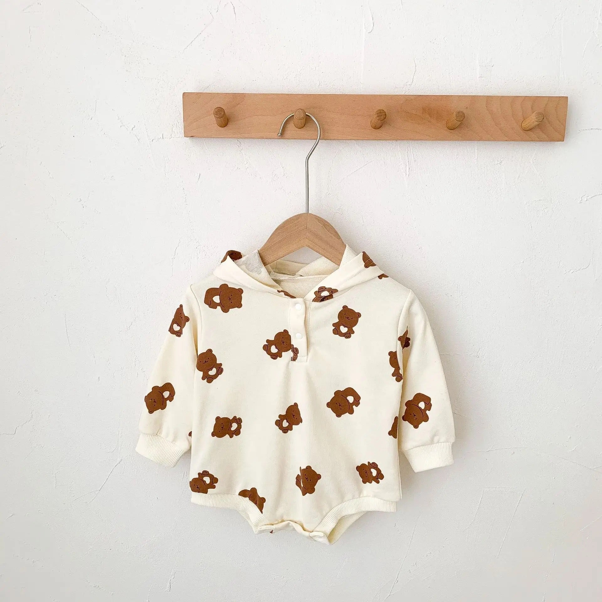 Bear hooded Romper