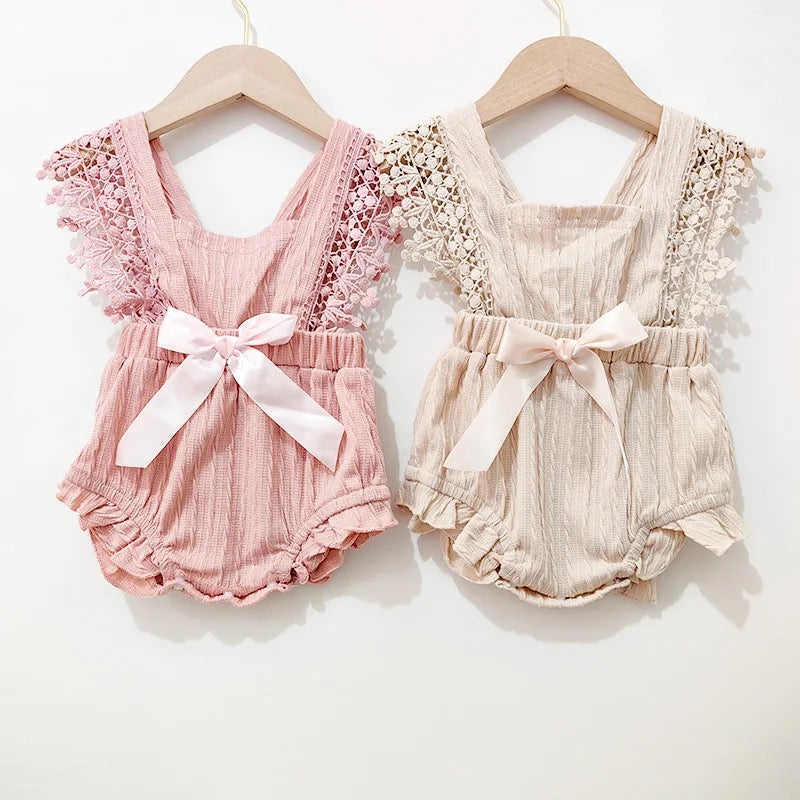 2pcs Lace Bodysuit