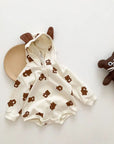 Bear hooded Romper